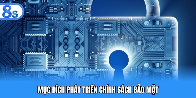 Mục đích phát triển chính sách bảo mật